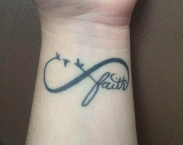 faith tattoo on your arms looks simply gorgeous and classy