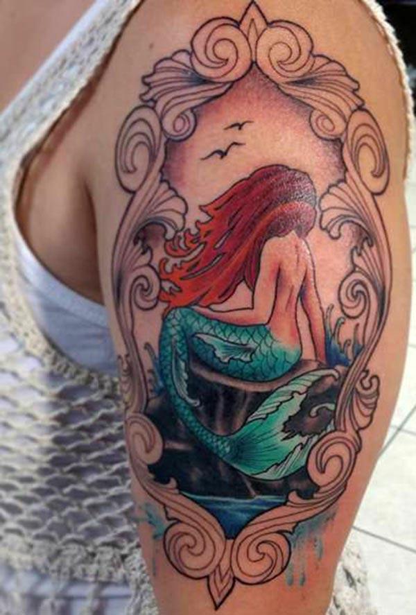 The best tattoo idea for the arm of the girl
