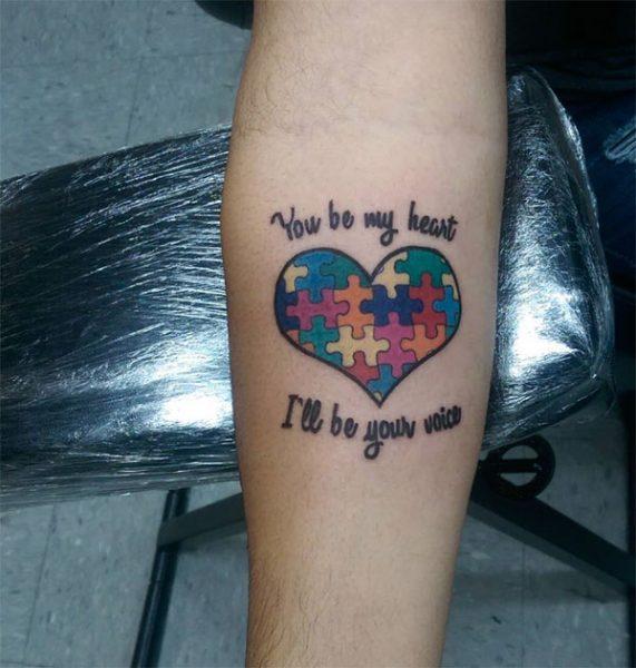 Autism Awareness Tattoos idea - Tattoos Ideas