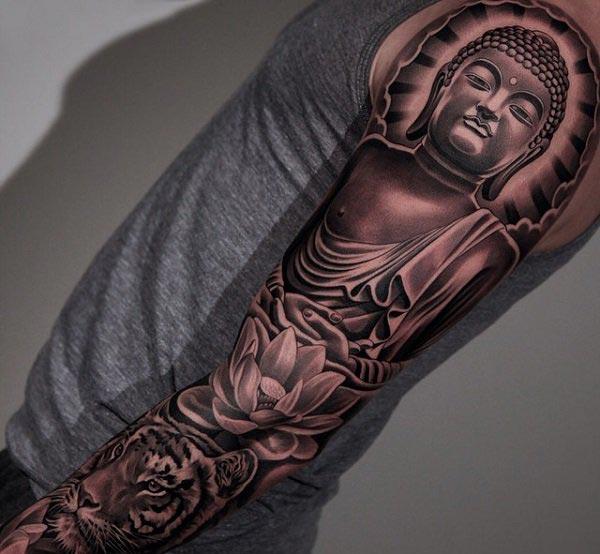 Buddha Tattoo Ink Design Ideas for men and women - Tattoos Ideas