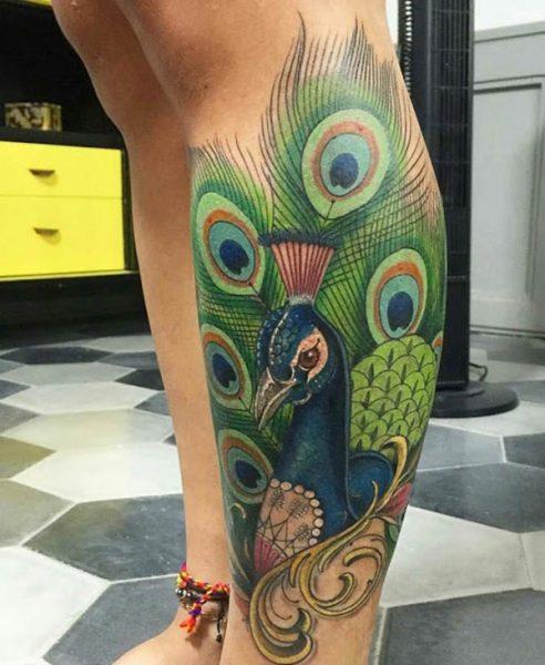 Peacock Tattoo Design Ink Ideas for men and women - Tattoos Ideas