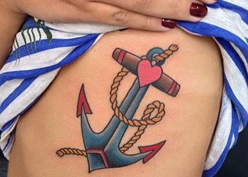 Anchor Tattoo tor Women