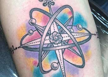 best atomic tattoo design ideas