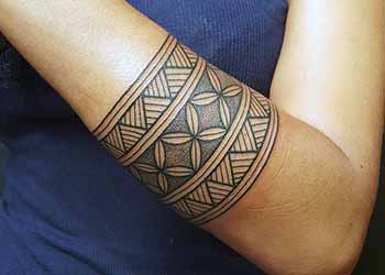 Tribal Armband Tattoo for Women