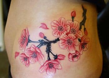 Cherry Blossom Tattoo for women