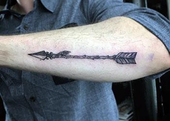 Best Arrow tattoo Designs
