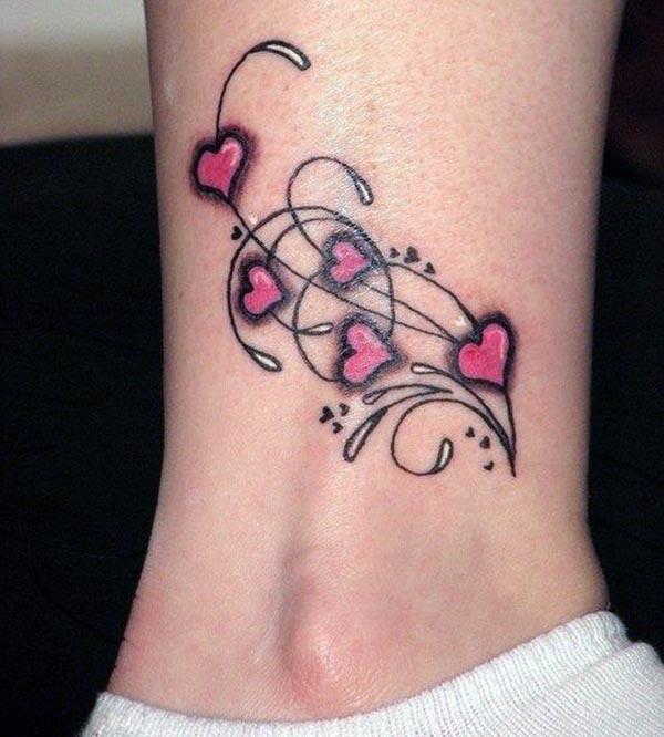 Cute Tattoo on the foot brings the captivating look