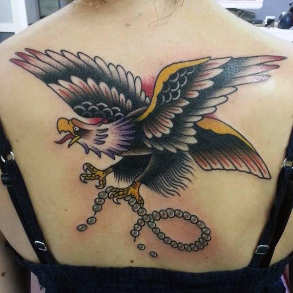 Eagle tattoo for Women brings the enthralling look in them