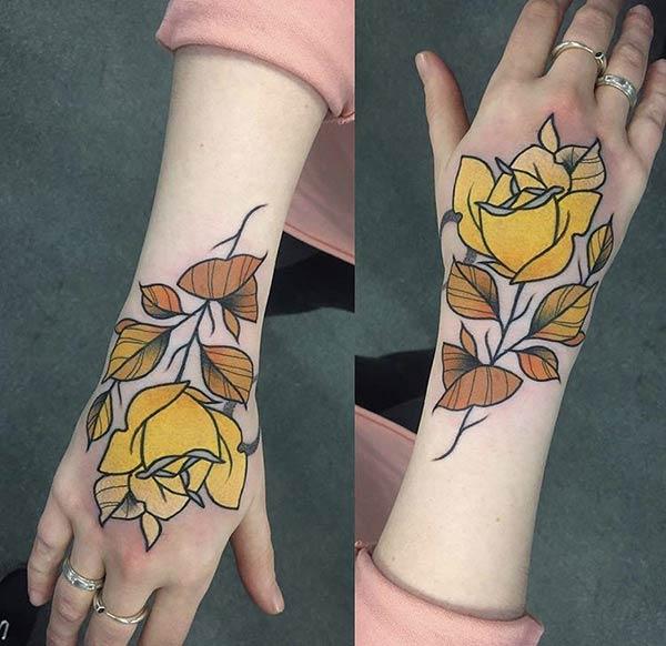 Hand tattoo brings the astonishing look on girls