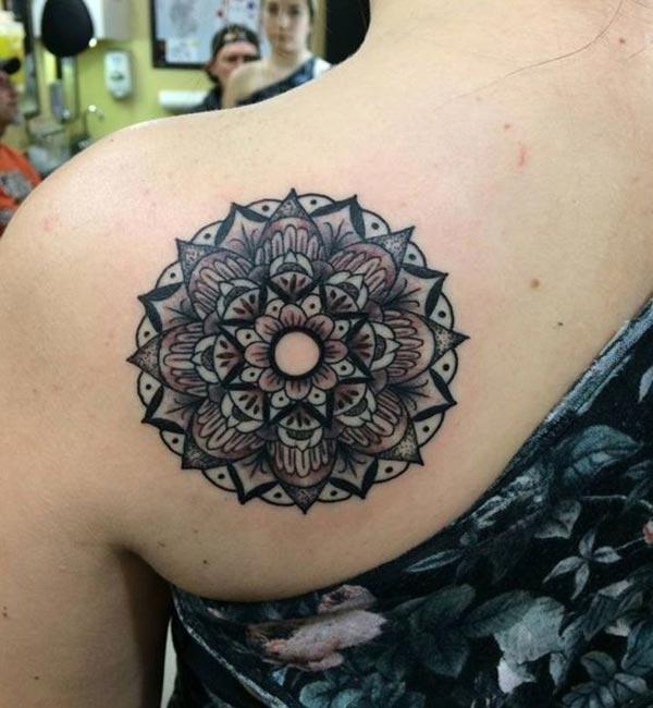 Mandala Tattoo Ink Idea for girls - Tattoos Ideas