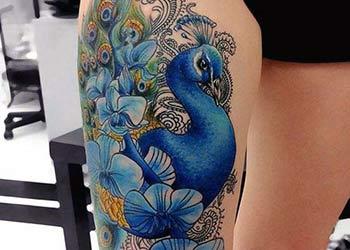 Best Peacock Tattoos-for Women