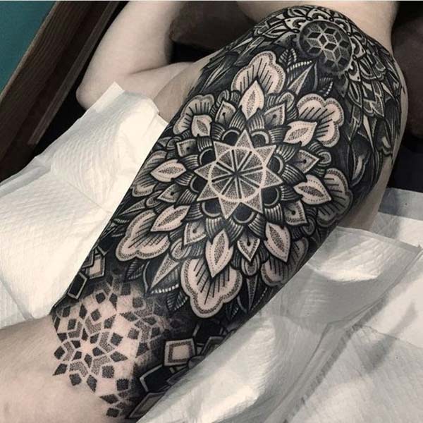 Men makes Half Sleeve Tattoo on their arm to flaunt it