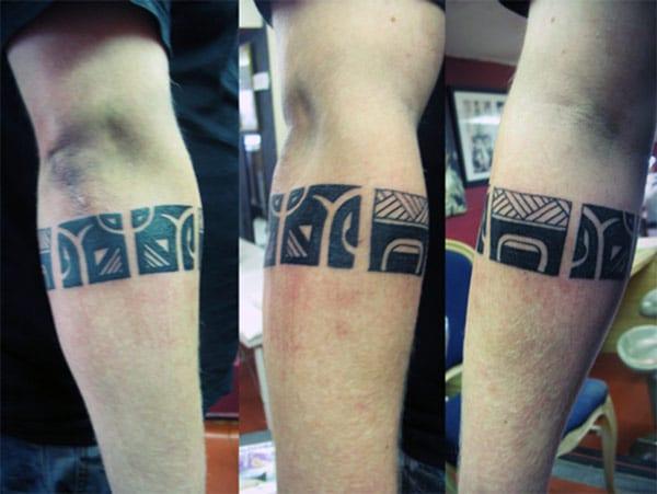 Stunning Maori Tribal armband tattoo ideas for Guys