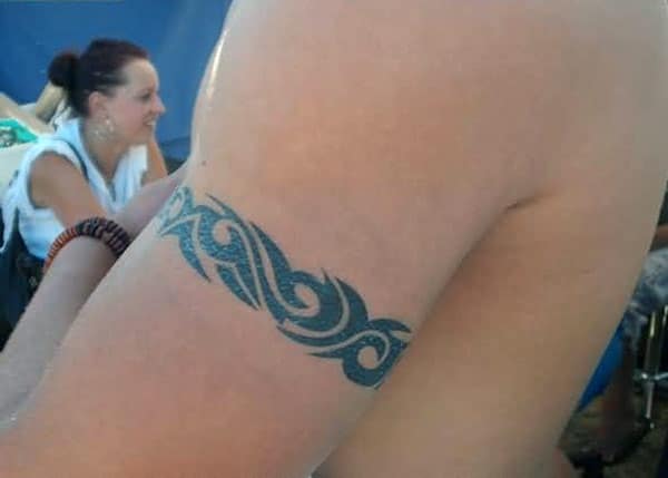 Superb Tribal armband tattoo ideas for Guys