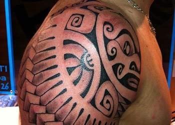 Hawaiian Tribal Tattoos for Men