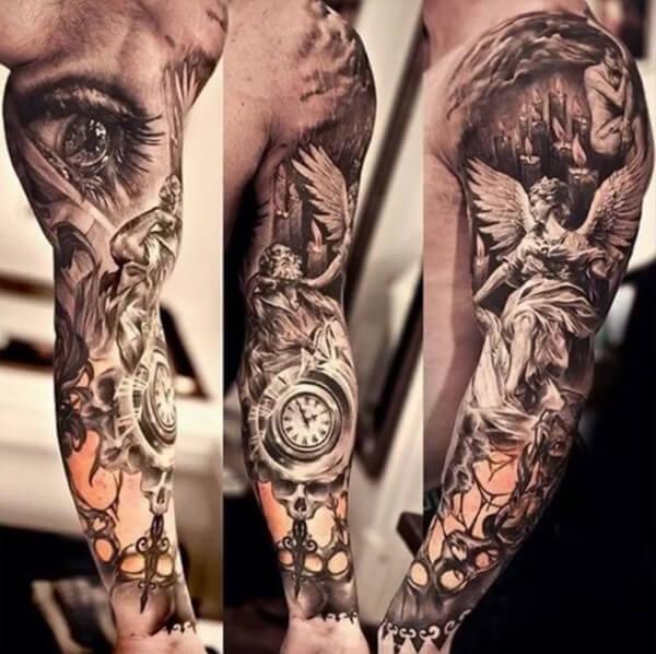 Phenomenal captivating sleeve tattoo ideas for Men