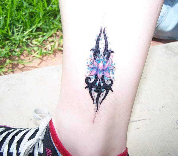 Magical, unique tattoo ideas on ankle for girls and ladies