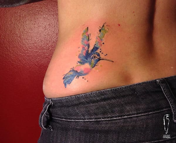 bird tattoo is vibrant and perfect choice for tattooing