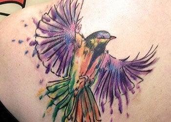Bird tattoo for women