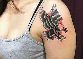 Eagle Tattoo Design for Women