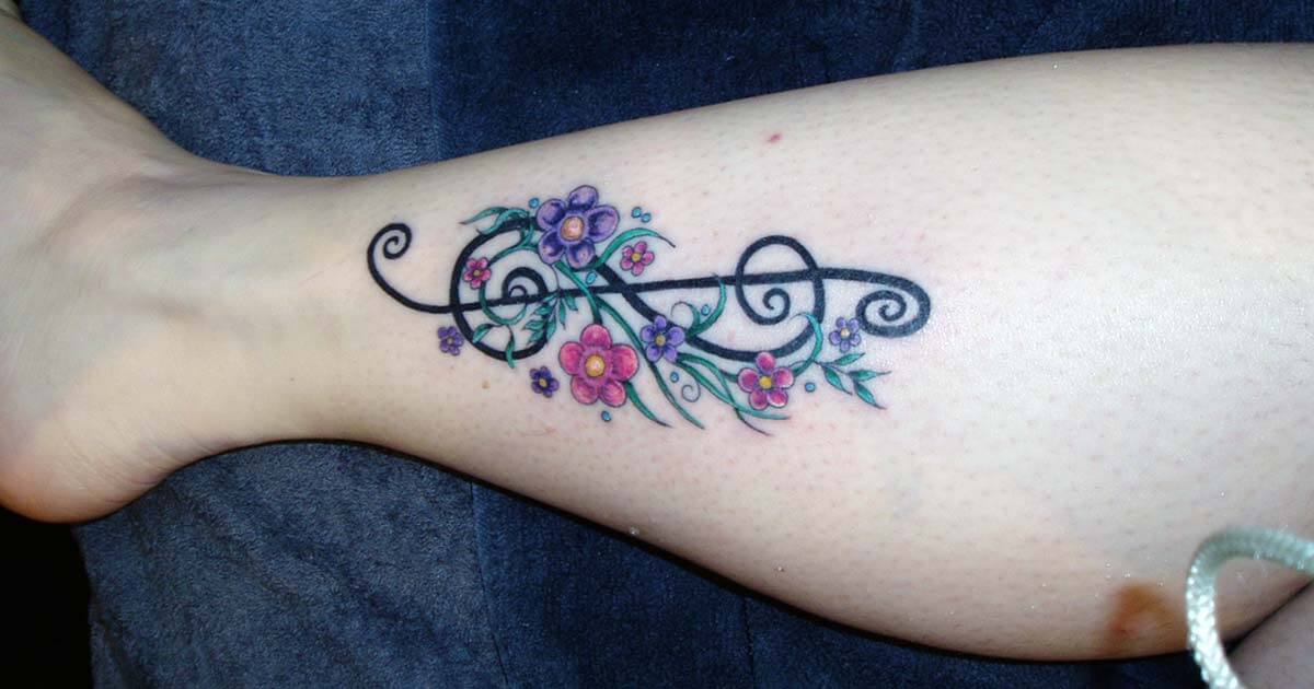 Music Tattoos for Women - Best Music Tattoo Tattoos Ideas