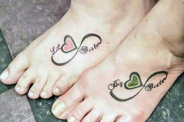 Sister Tattoos for Women