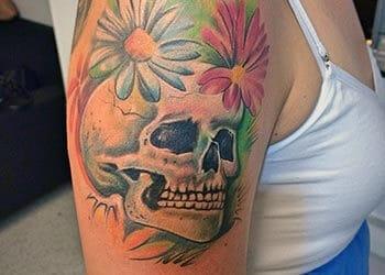 Skull Tattoo Designs for Women