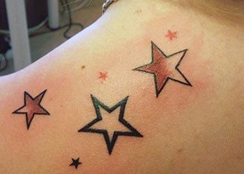 Star Tattoo Design for Women