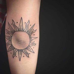 Sun Tattoos for Women - Best Sun tattoo Tattoos Ideas