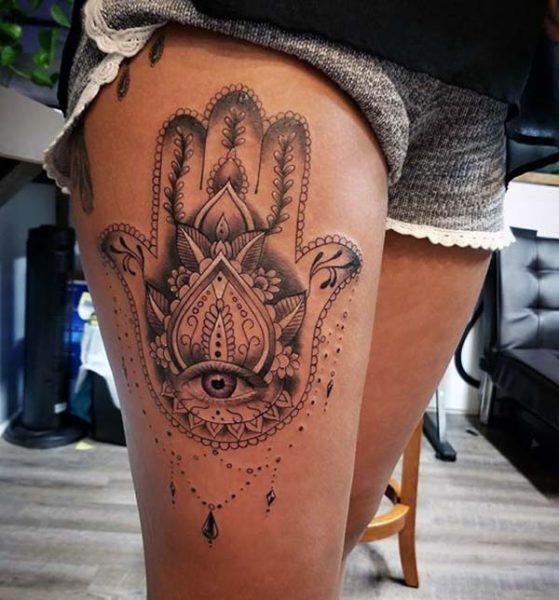 Hamsa Tattoo for Women - Best Hamsa Tattoo Tattoos Ideas