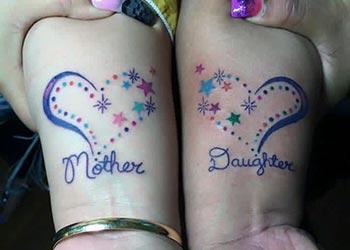 Mother Daughter Tattoo