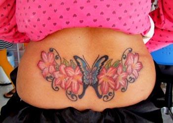 Lower Back Tattoo for Women